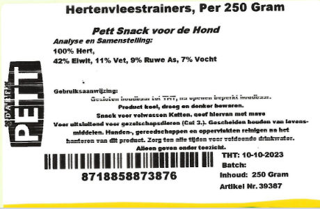 Hertentrainers 250
