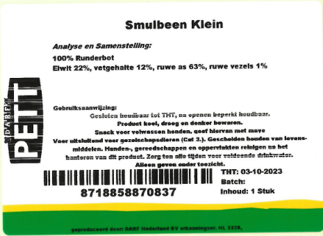 Smulkluif Klein